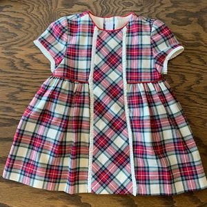 Mayoral Tartan Plaid Dress